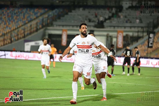 احتفال عدى الدباغ بالهدف