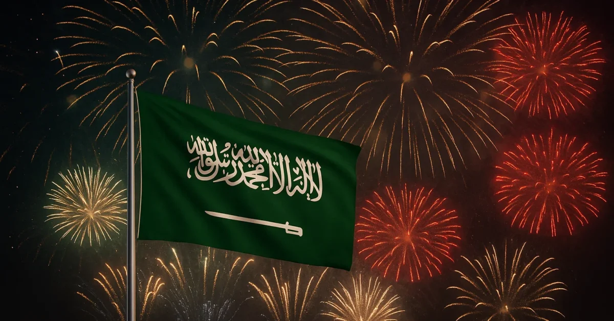 العاب ناريه في سماء المملكة للاحتفال باليوم الوطني السعودي 95 .. هذه الأماكن في جده والرياض وكل المحافظات