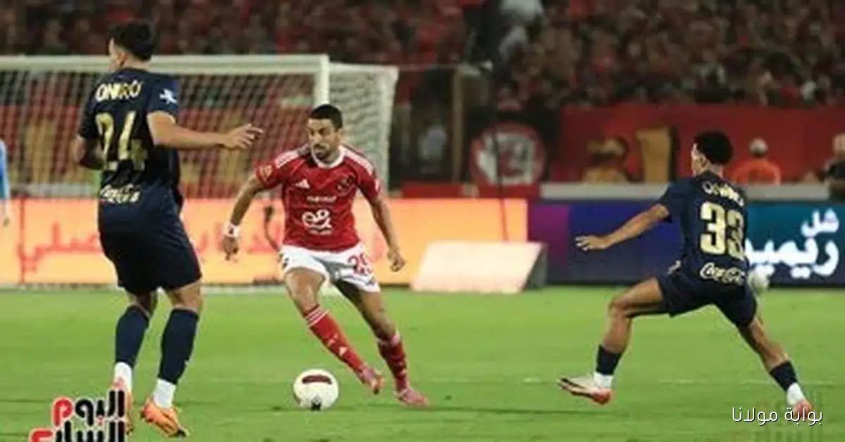 حسين الشحات يسجل هدف التعادل للأهلي أمام الزمالك في مباراة مثيرة 1 – 1