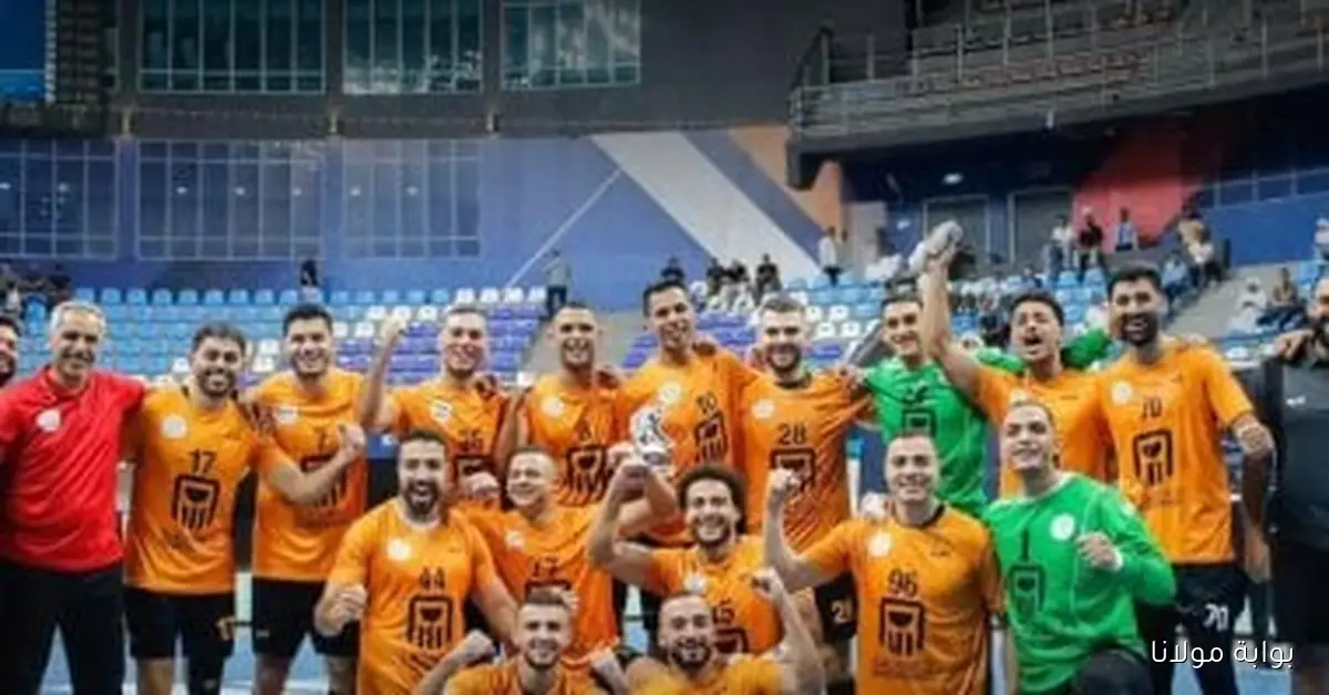 رجال يد البنك الأهلي يحققون فوزاً مستحقاً على الحشد العراقي 38-27 في البطولة العربية