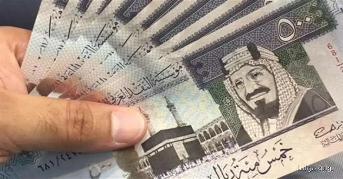 سعر الريال السعودي امام الجنية المصري اليوم الاربعاء 17 سبتمبر 2025 في البنوك والسوق السوداء