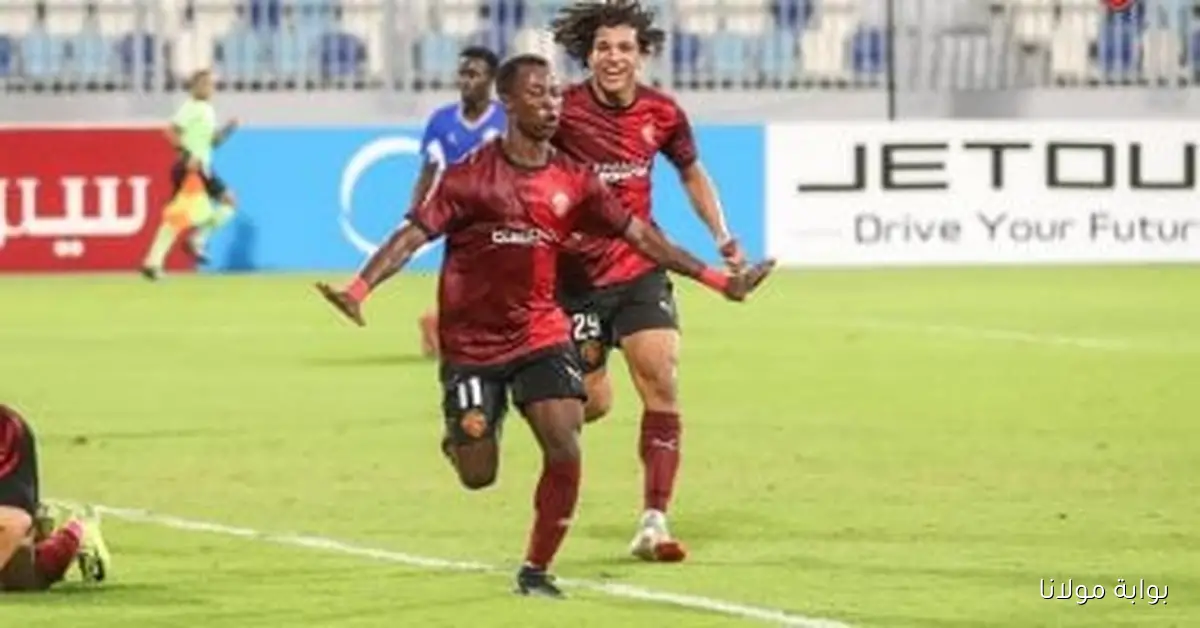فخري لاكاي وصديقه إيجولا يقودان هجوم سيراميكا في مواجهة مودرن سبورت بالدوري