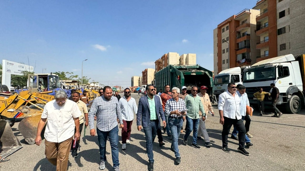 استعدادات مدينة العبور