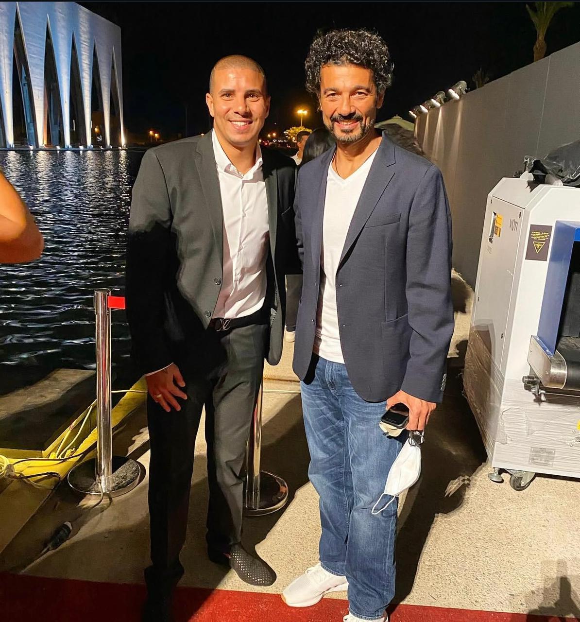 محمد زيدان بصحبة خالد النبوي