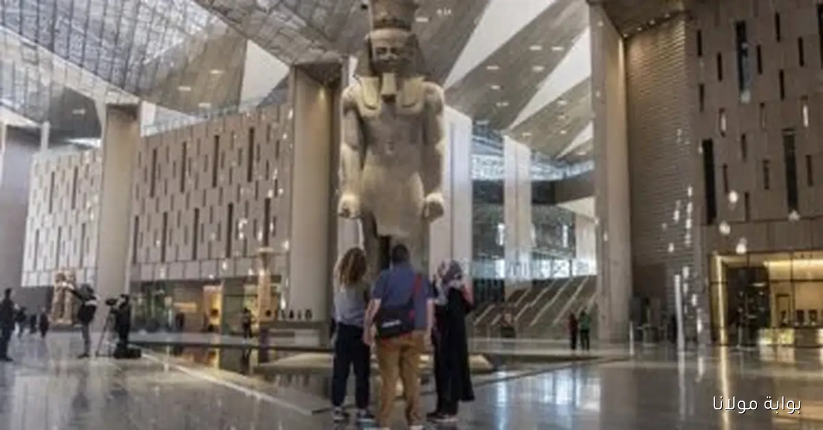 اكتشف الجدول الزمني للافتتاح الرسمي للمتحف المصري الكبير من خلال هذا الإنفوجراف المميز
