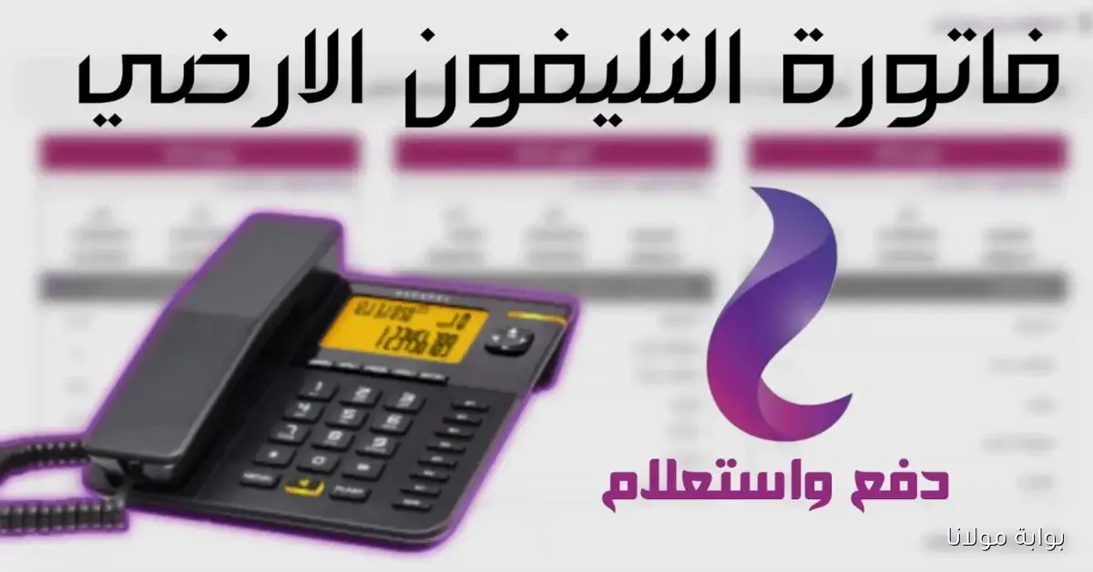 موعد سداد فاتورة التليفون الأرضي أكتوبر 2025 وفقًا لما أعلنته الشركة المصرية للاتصالات