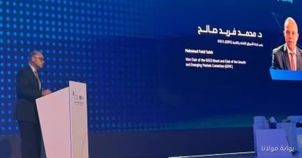 رئيس الرقابة المالية يؤكد أهمية وضع معايير عالمية موحدة لتقارير الاستدامة في إعداد التقارير المالية