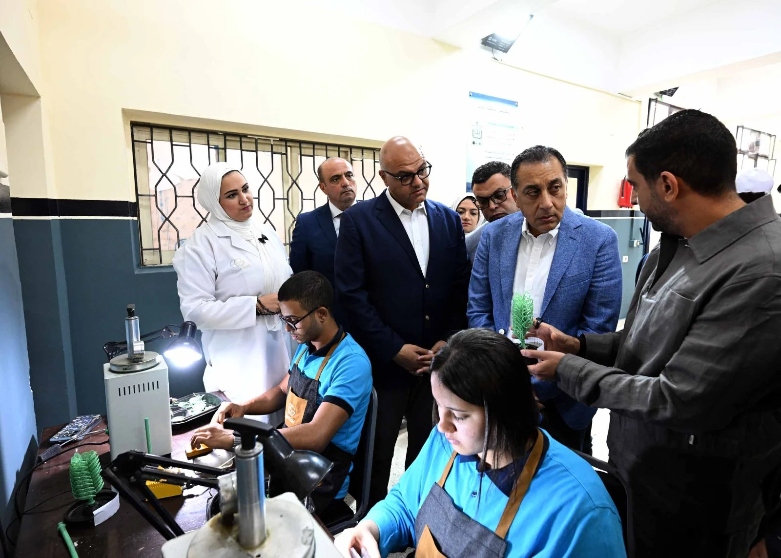 زيارة رئيس الوزراء لمصنع إيجيبت جولد زيارة رئيس الوزراء لمصنع إيجيبت جولد