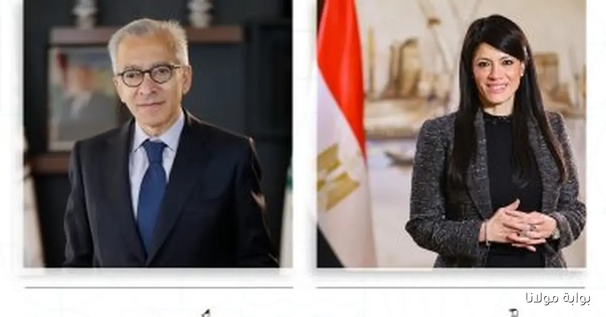 وزيرة التخطيط تراقب التحضيرات للاجتماع المشترك بين مصر ولبنان